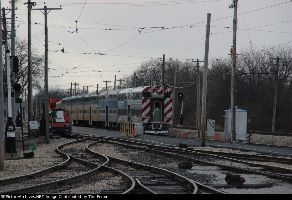 Assembling the Christmas Train